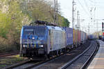 MRCE ES 64 F4-206 (189 206) unterwegs für SBB Cargo in Hürth-Kalscheuren 18.4.2018