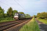 MRCE/Dispolok ES 64 U2-018 (182 518-1) mit dem Flixtrain bei Maintal Ost am 03.06.19