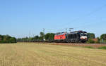 193 625 führte am 29.06.19 einen leeren Langschienenzug durch Gräfenhainichen Richtung Wittenberg.