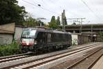 MRCE/Dispolok Siemens Vectron X4-E 628 (193 628-5) am 16.07.19 in Hamburg Harburg vom Bahnsteig aus fotografiert