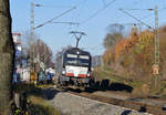 Siemens Vectron X4E-672 MRCE mit gem. Güterzug durch Königswinter - 04.12.2019