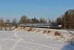 Am 29.01.17 fuhr noch der RE Ersatzverkehr (MRB).