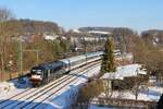 Am 29.01.17 fuhr noch der RE Ersatzverkehr (MRB).