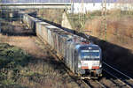 MRCE X4E-624 auf der Hamm-Osterfelder Strecke in Recklinghausen 21.1.2021