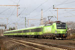 MRCE 193 862-0 in Diensten von Flixtrain in Dedensen-Gümmer 25.1.2024