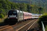 MRCE 182 530/ES 64 U2-030 mit HKX in Wuppertal, Juni 2014.