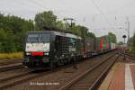 MRCE 189-286 ERS Railways mit einem KLV Auflieger am 28.06.2014 in Dormagen.