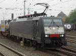 MRCE Dispolok ES 64 F4 286 (189 286) am 30.10.14 in Mainz Bischofsheim Rbf 