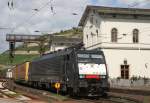 MRCE ES 64 F4-092 mit DGS 41083 (TXL, Venlo–Melzo) am 08.07.2011 in Rdesheim (Rhein)