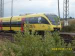 Aktuelle Bilder vom OLA-Triebwagen 0005 auf Rgen.Der Triebwagen fhrt weiter auf seiner mittlerweile neuen Stammstrecke zwischen Bergen und Lauterbach Mole.Hier am 08.08.2008 beim Verlassen von