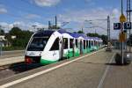 Ostseelandverkehr in Ludwigslust beim Filmen der Strecke.