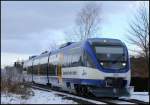 Ostseeland Verkehr GmbH VT 0006 als OLA nach Ueckermnde Stadthafen am 12.03.13 in Torgelow