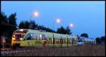 Ostseeland Verkehr GmbH VT 0005 und VT 0007 als OLA nach Ueckermünde Hafen im Juli 2013 in Torgelow