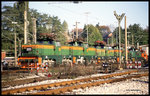 In langer Reihe hatten diese RAG Loks am 5.11.1995 Betriebspause im BW Gladbeck.