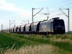 185 571 von Rail4Chem am 8.6.07 kurz vor Plattling.