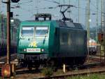 145-CL-003 von der Rail4Chem rangiert in Aachen West