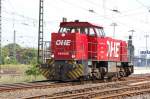 D 07 der Regental Cargo im Bhf Bamberg 13.06.2007 von Gl 2 ausfahrend ( ansicht 1)