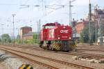 D 07 der Regental Cargo im Bhf Bamberg 13.06.2007 von Gl 2 ausfahrend ( ansicht 2)  