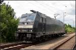 RBG 185 564-2 kommt solo zum Bombardier-Werk (NVR-Nummer 9180 6185 564-2-D-DISPO, Eigentum MRCE, gesehen Hennigsdorf 14.06.2010)