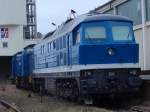 Die D06(ex.231 012) der Eisenbahn-Bau-und Betriebsgesellschaft Pressnitztalbahn mbH.Aufgenommen am 25.02.06