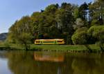 650 670 (VT 37) als RB nach Lam am 05.05.2013 bei Miltach.