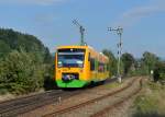 650 674 (VT 41) als RB nach Cham am 30.09.2013 bei Kothmailing.