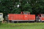 Zwischen den abgestellten Loks stand auch 345 033-5 der ehemaligen Rixdorf-Mittenwalder Eisenbahn, heute Neuk�lln-Mittenwalder Eisenbahn-Gesellschaft AG.