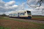 SWEG Ortenau-S-Bahn kurz vor Knigschaffhausen (12.04.13)