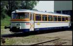 Am 6.7.1991 hatte die SWEG noch MAN Triebwagen im Plandienst.