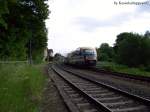 Regionalbahn nach Kamenz im Bahnhof Grorhrsdorf