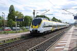 SWEG 8442 201 + abellio 8442 102 als Tfzf Richtung Erfurt, am 13.05.2022 in Neudietendorf.
