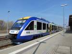 Lint 41 des HEX im Endbahnhof von Tahle am 24.04.2013 zur R�ckfahrt nach Magdeburg