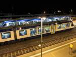 Züge des Harz Elbe Express am 20.07.2014 im Bahnhof von Halberstadt