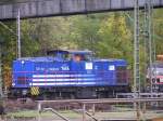 Lok 101 der Wincanton Rail GmbH (ex DR 110 423 / DB 202 423) am 23.10.2008 in Saarbrcken