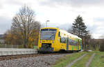 WEG (Strohgäubahn) VT 366 // Haltepunkt Korntal Gymnasium // 18.