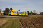 VT 363 als RB47 Heimerdingen-Korntal am 12.02.2022 bei Korntal. 