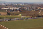 VT 363 als RB47 Heimerdingen-Korntal am 12.02.2022 zwischen Münchingen-Rüührberg und Korntal Gymnasium.