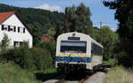 WEG VT 422 (Wieslauftalbahn) // Rudersberg // 9. August 2017
