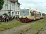 Pendelfahrt des HzL-Regioshuttles am 20.