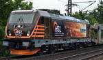 HSL  187 538  [NVR-Number: 91 80 6187 538-4 D-HSL] mit PKW-Transportzug (leer) am 30.05.18 Dresden-Strehlen.