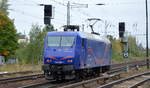 HSL Logistik GmbH, Hamburg [D] mit der SRI RAIL INVEST Lok  145 088-1  [NVR-Nummner: 91 80 6145 088-1 D-SRI] hat am alten GBf.