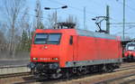 HSL mit 145 091-5 am 04.04.18 Durchfahrt Bf.