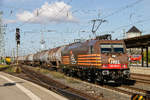 185 599-8 HSL mit Kesselzug in Bremen Hbf, am 29.09.2018.