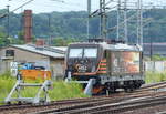 HSL 187 538 am 09.06.2020 beim pausieren in Pirna.