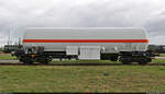 Gaskesselwagen mit der Bezeichnung  Zags  (33 80 7813 779-5 D-ALD) ist bei der InfraLeuna zum Tag der Schiene ausgestellt.