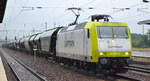 ITL - Eisenbahngesellschaft mbH, Dresden [D] mit  145 094-9  [NVR-Nummer: 91 80 6145 094-9 D-ITL] und Getreidezug am 15.07.20 Bf.