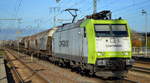 ITL - Eisenbahngesellschaft mbH, Dresden [D] mit  185 541-0  [NVR-Nummer: 91 80 6185 541-0 D-ITL] und Getreidezug am 24.11.20 Bf.