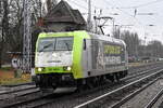 ITL - Eisenbahngesellschaft mbH, Dresden [D] mit ihrer  185 548-6  [NVR-Nummer: 91 80 6185 548-5 D-ITL] am 04.01.23 Berlin Buch.
