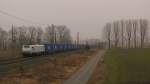 Kurz vor dem Dampfsonderzug kam noch am 05.03.2011 ein ITL - Fretchen mit dem 40424 (Blaue Wand) von XPM nach Forbach durch Trebbin.