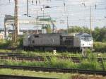 250 006-4 von ITL durchfhrt den Gterbahnhof Dresden-Friedrichstadt.27.07.07